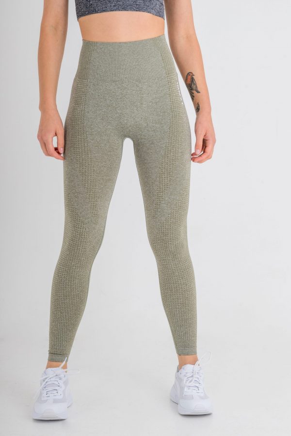 VYTAL Seamless Leggings in Olive Green