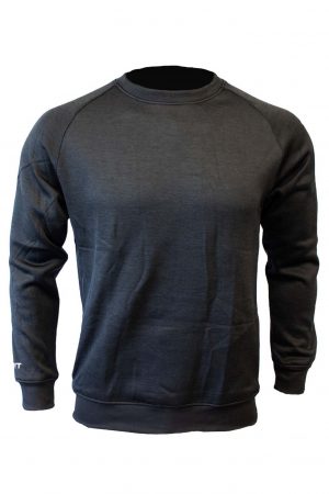 UNISEX Sweatshirt in Black Marl